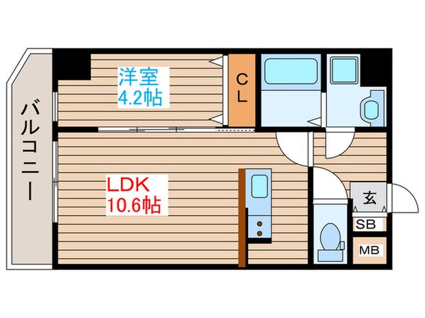 URBAN TERRACE ODAWARAの物件間取画像